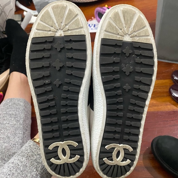 Chanel skater sneakers